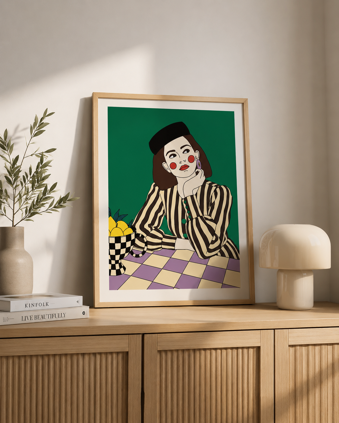 Stampa Artistica - Ritratto di donna