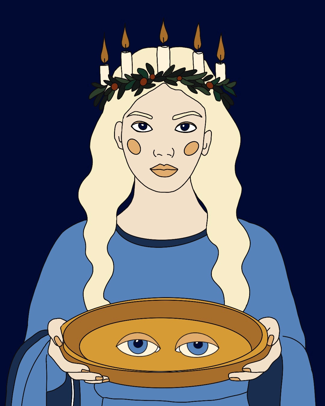 Stampa Artistica - Santa Lucia