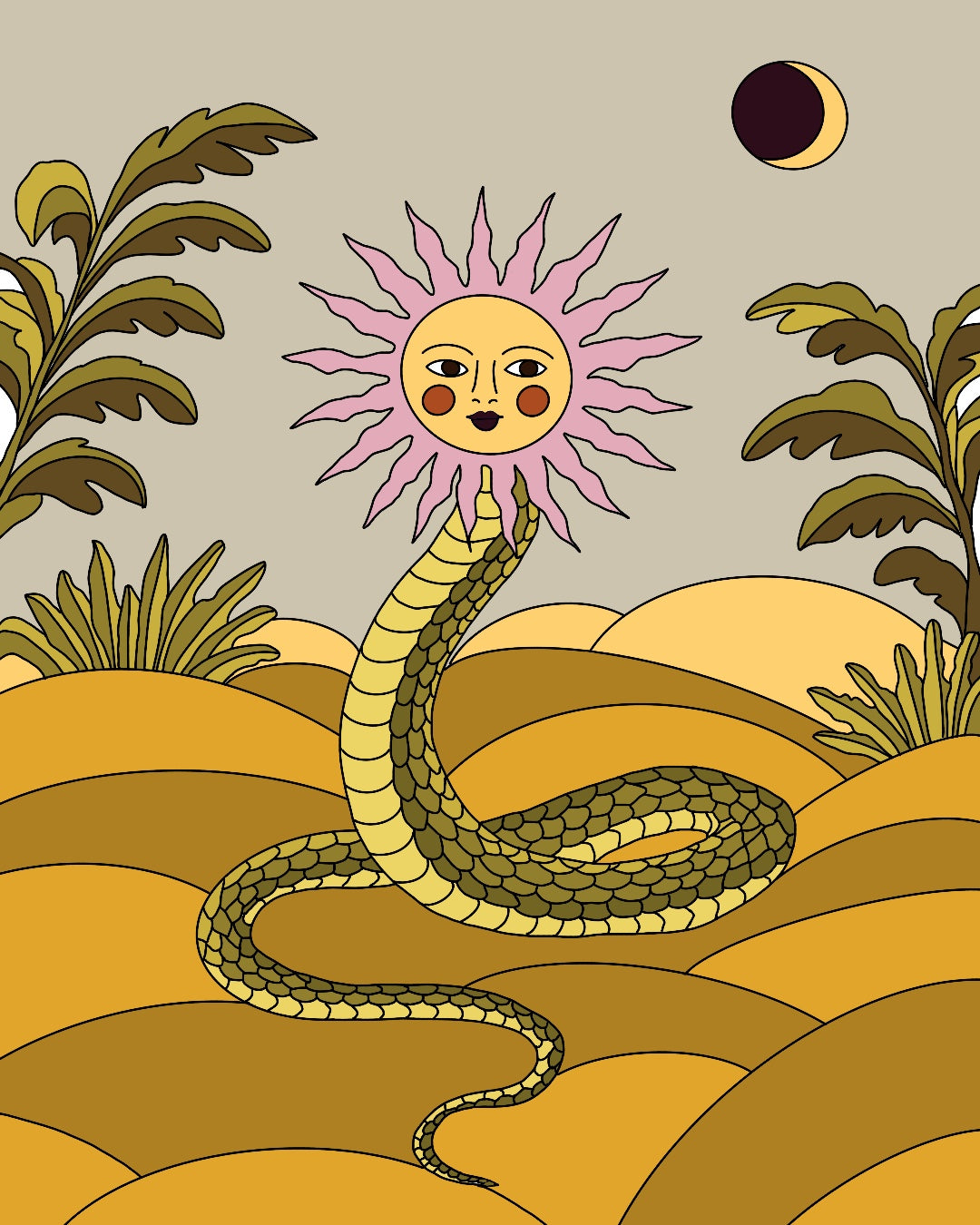 Stampa Artistica - Serpente