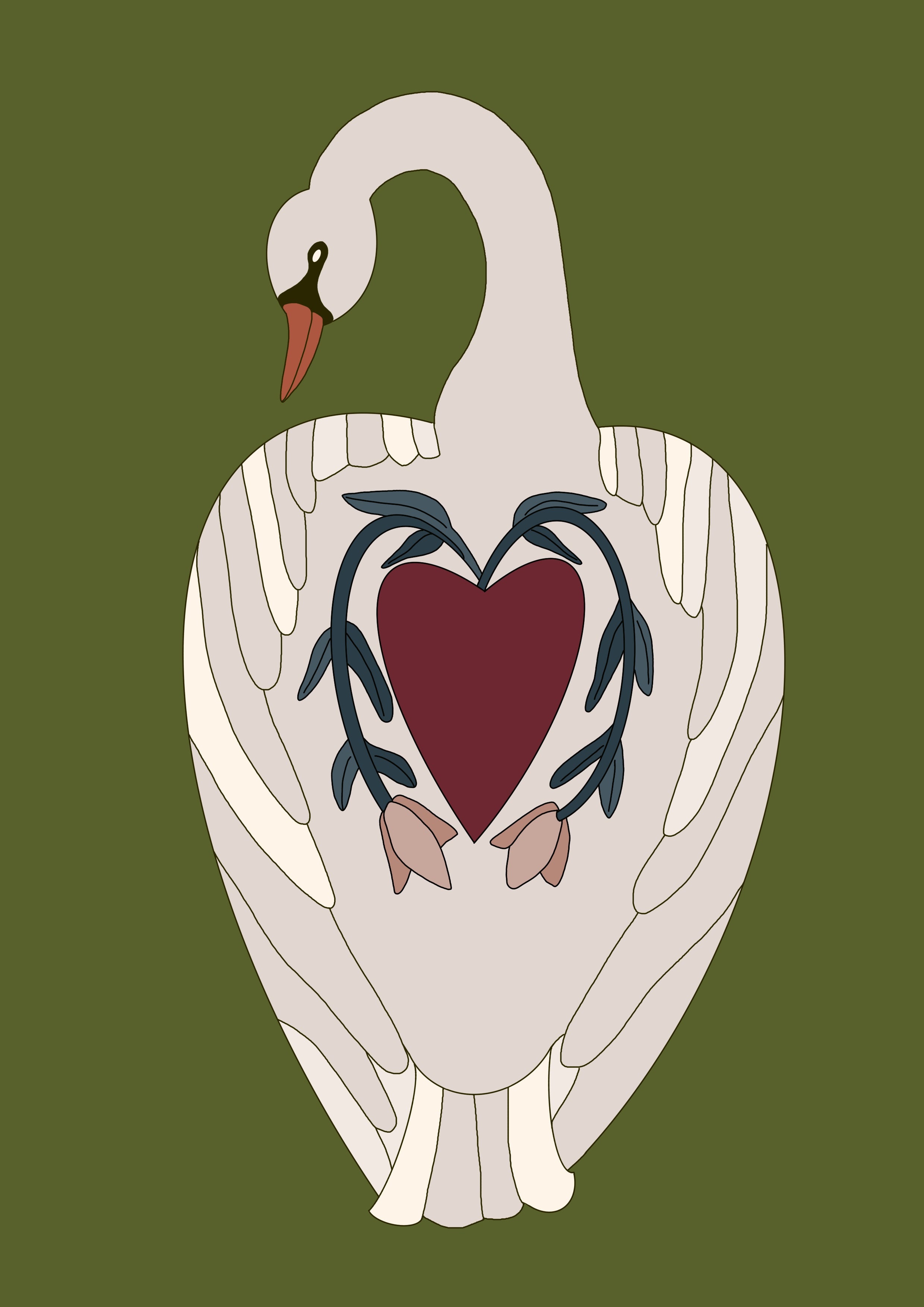 Stampa Artistica - Cigno