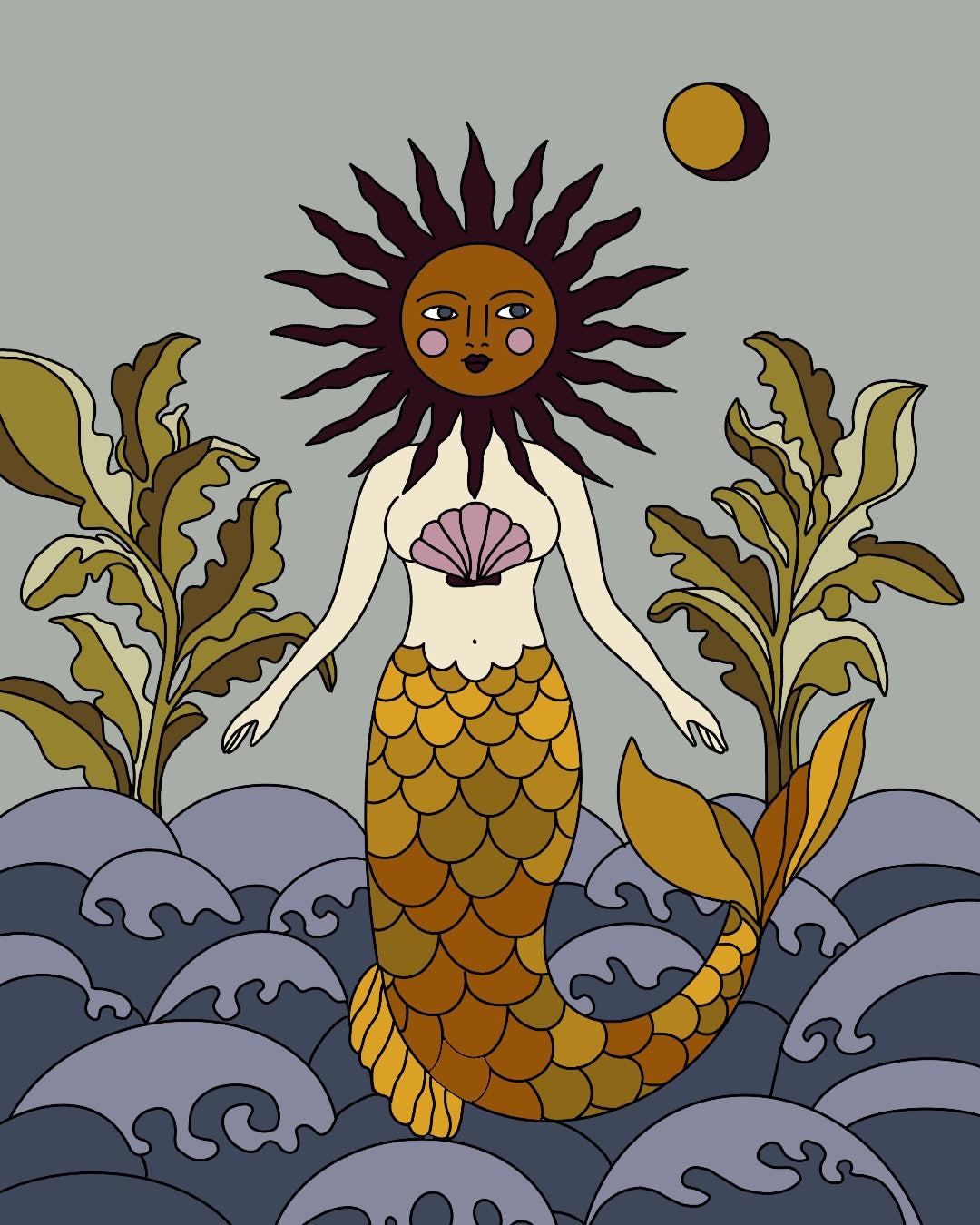 Stampa Artistica - Sirena
