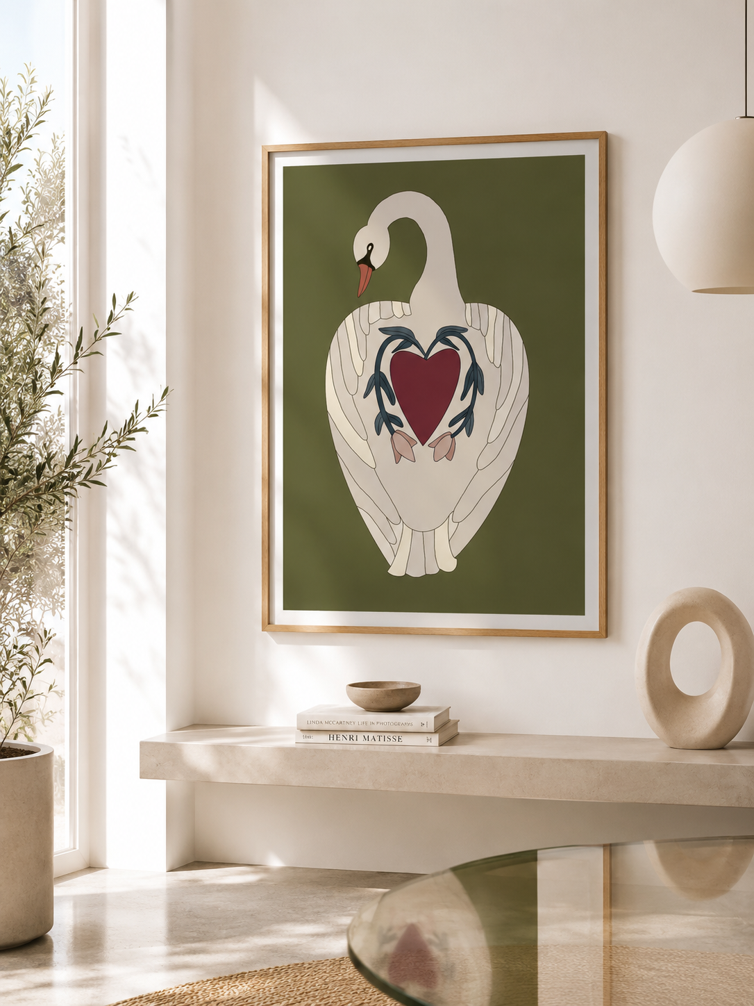 Stampa Artistica - Cigno