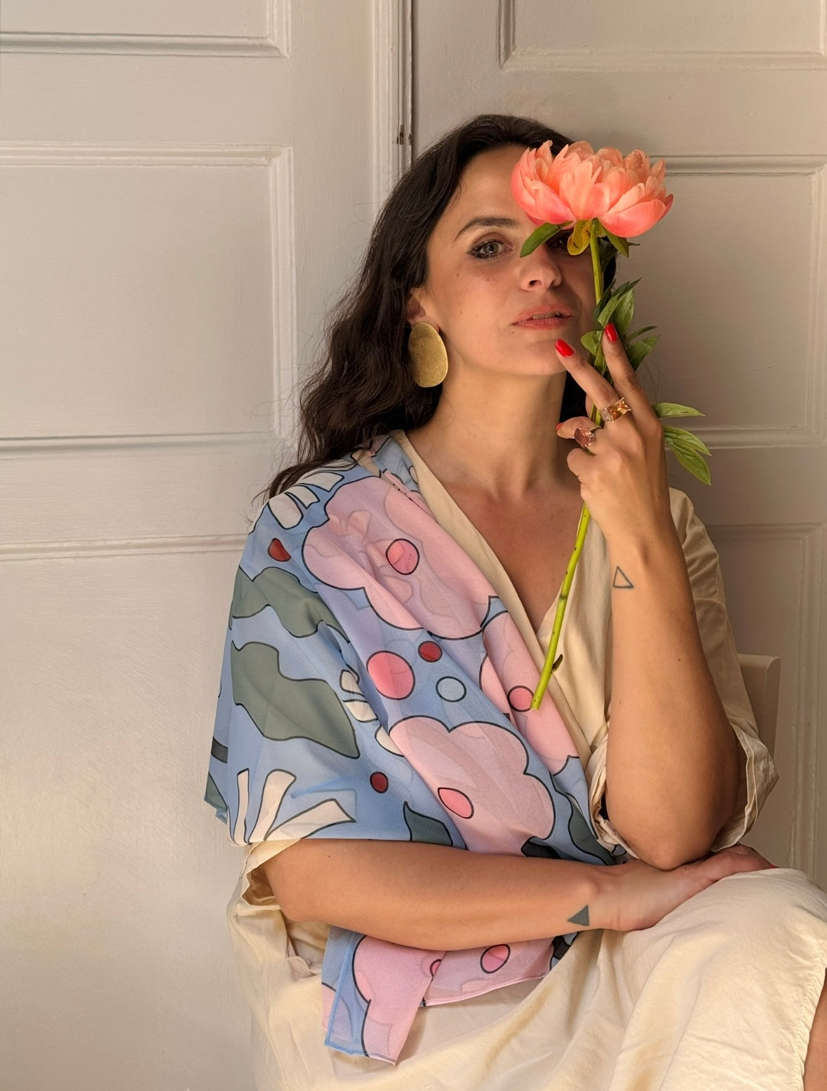 Foulard - Di fiori detti pensieri