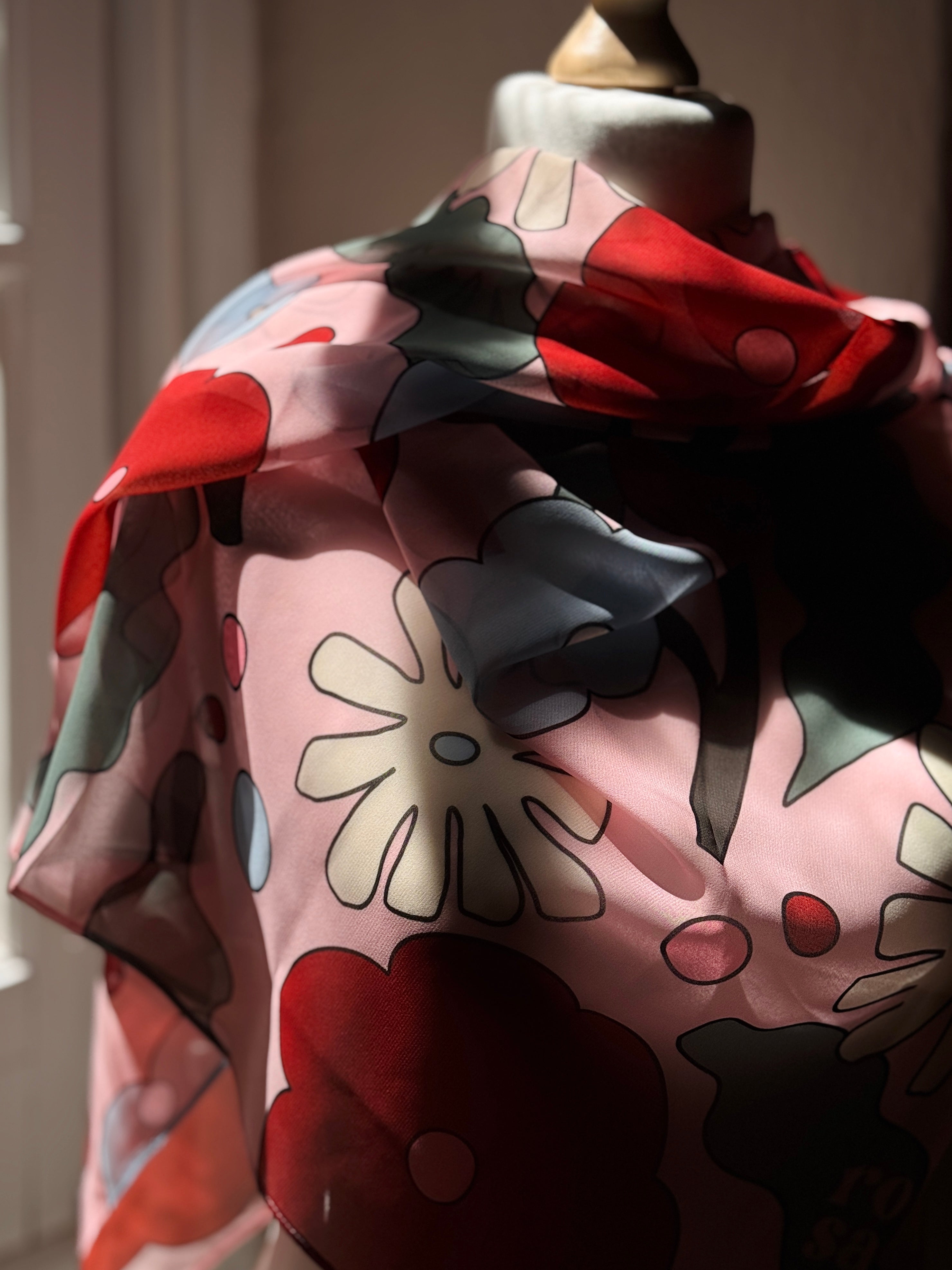 Foulard - Di fiori detti pensieri