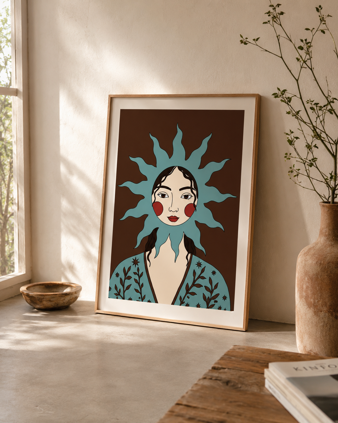 Stampa Artistica - Donna Sole