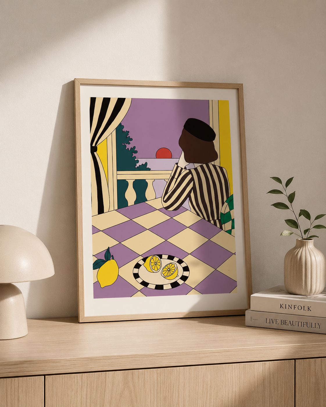 Stampa Artistica - Donna di spalle