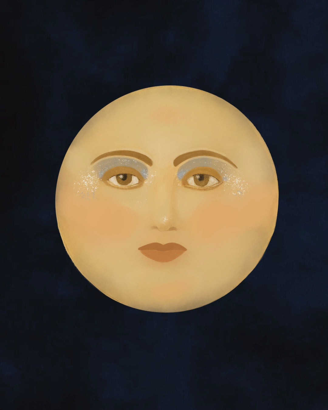 Stampa Artistica - Luna Piena